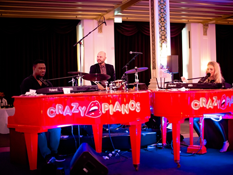 Crazy piano's Special in Grand Hotel Amrâth Kurhaus in de Kurzaal